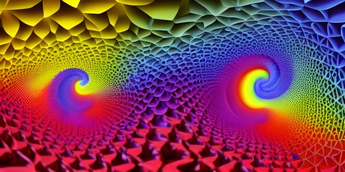 double spiral fractals